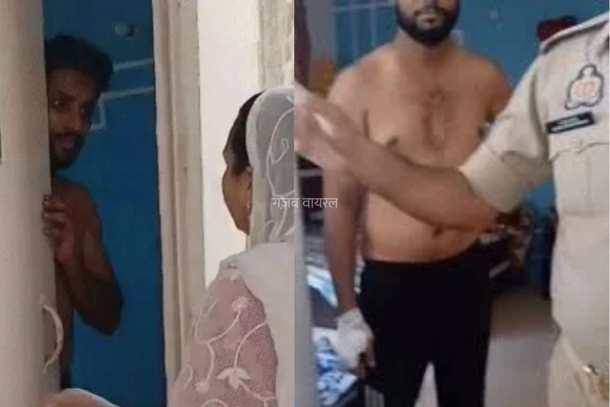 Viral Video: सचिव जी को भारी पड़ी ‘बाहर वाली’ से आशिकी, घर वाली ने पुलिस के सामने ही धो डाला, देखें वीडियो