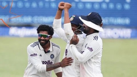 SL vs IND: श्रीलंका को 284 रन पर समेटकर भारत ने पहली पारी में हासिल की 178 रन की बढ़त, जडेजा-सुथार गेंदबाजी में चमके​