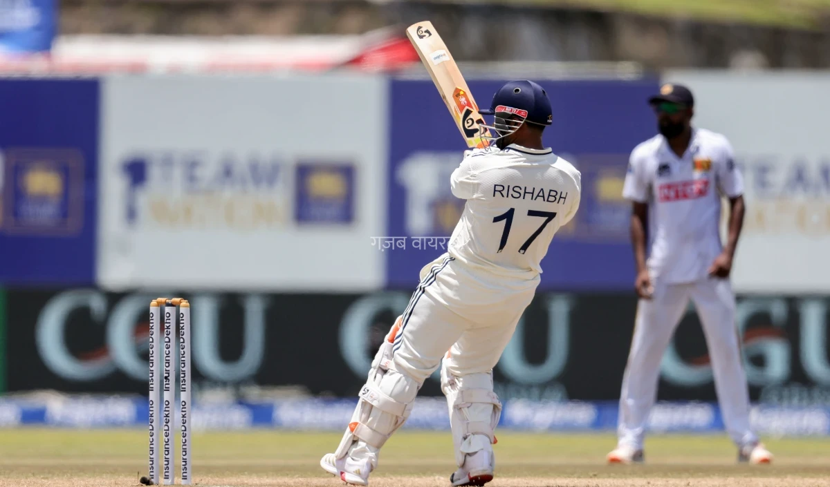Rishabh Pant ने Test Cricket में रचा इतिहास, 100 Sixes लगाने वाले पहले भारतीय बने​