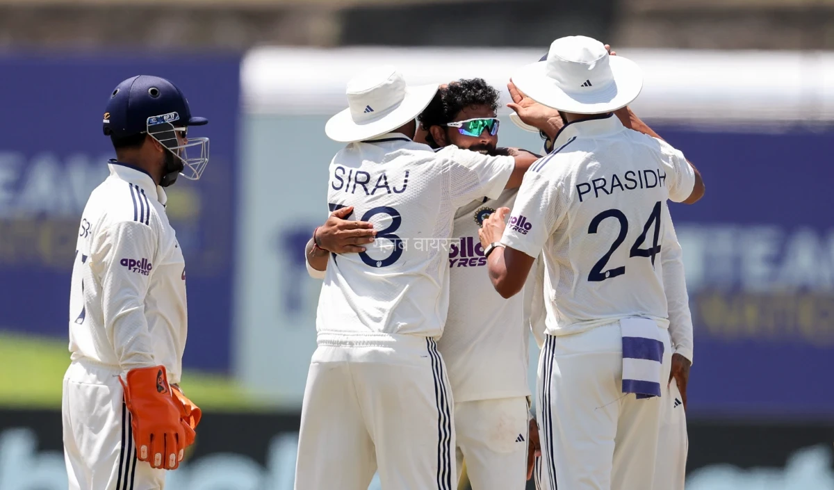 IND vs SL Test: Galle में भारत की Sri Lanka पर बड़ी जीत, Manav Suthar ने 6 विकेट से ढाया कहर​