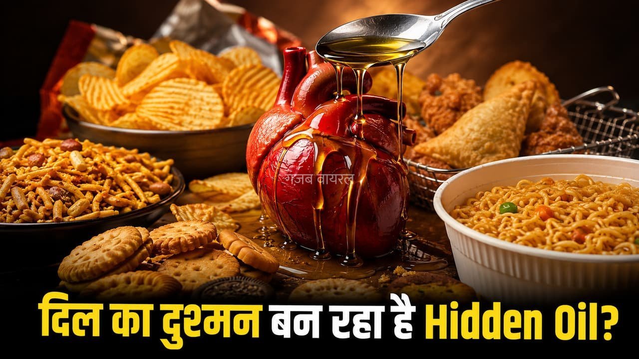 Hidden Oil दिल का बड़ा दुश्मन, नमकीन से नूडल्स तक जाने एक-एक चम्मच का हिसाब​​​