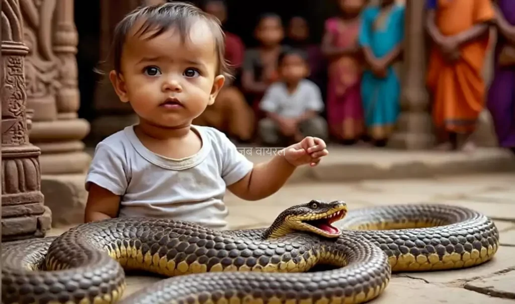 एक साल के बच्चे ने कोबरा को मुंह से काटा, अगले ही पल जो हुआ उसे देखकर सबके उड़ गए होश