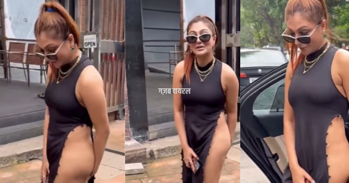 This Actress Came Out On The Road Wearing Only A Torn Suit